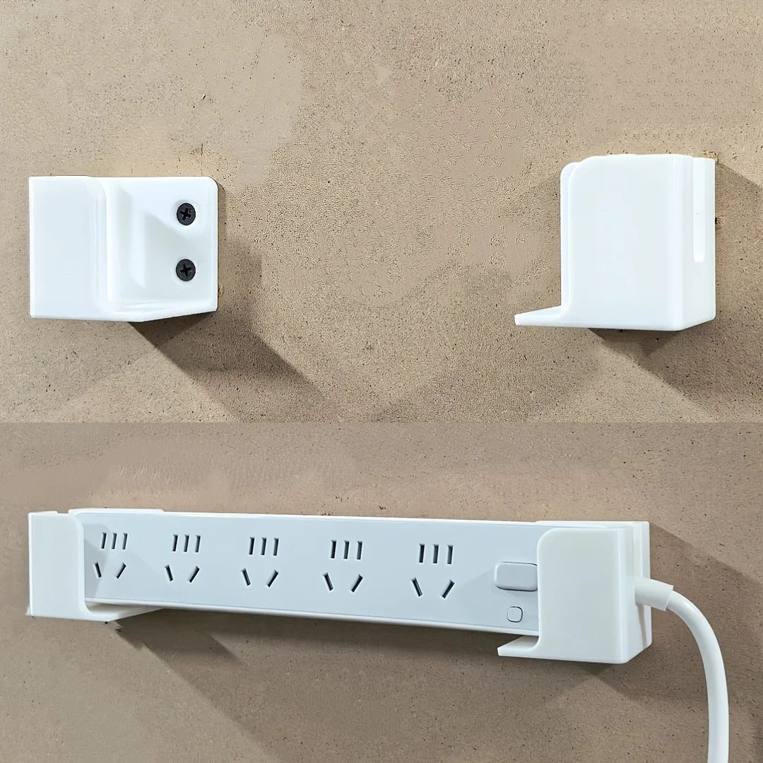 3D Printed Wall Mount Rack – Power Strip & Router Holder Wall Storage Rack Axl