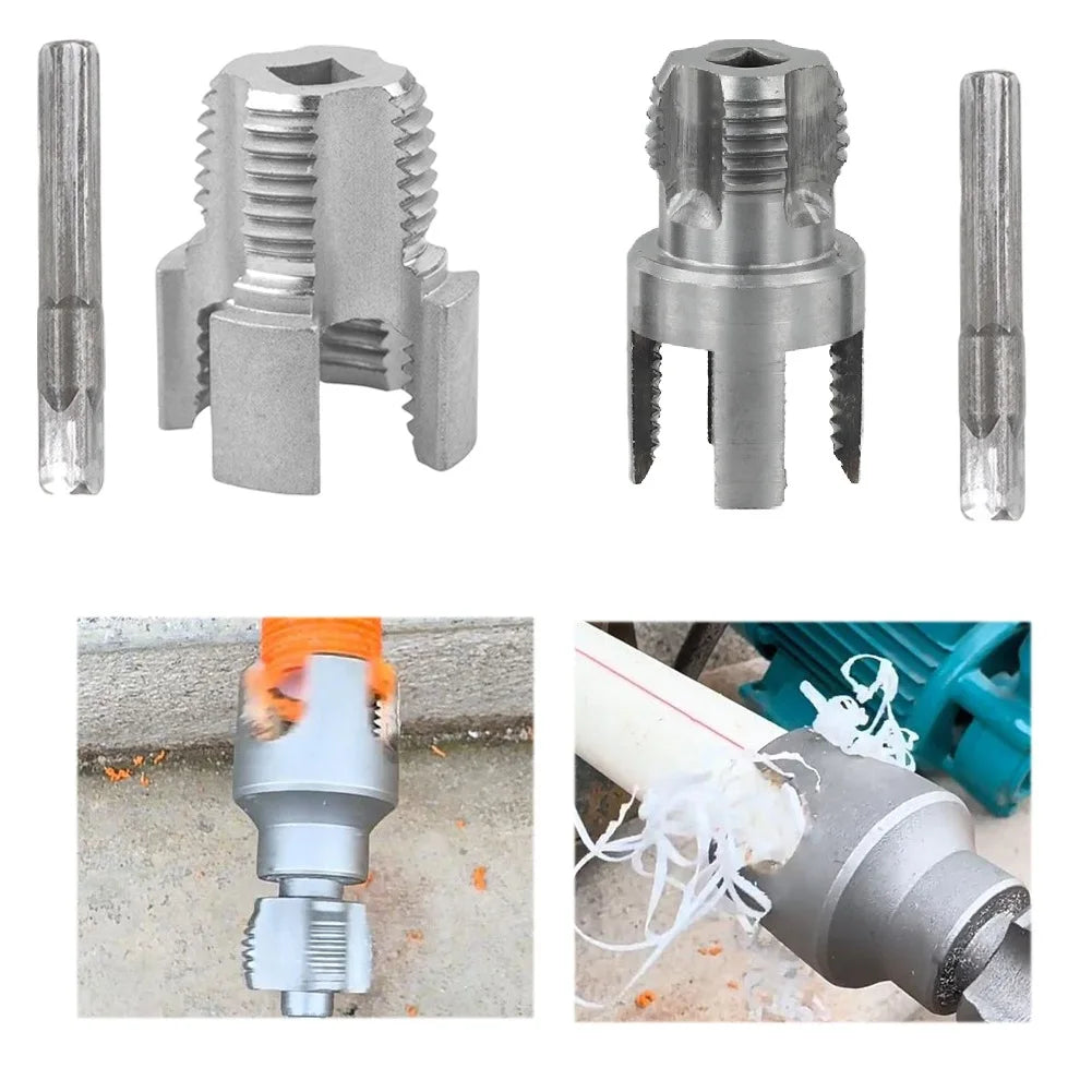 PPR PVC Pipe Thread Tapping Tool Set – 20mm & 25mm (2pc) Pipe Thread Tapping Tool Axl