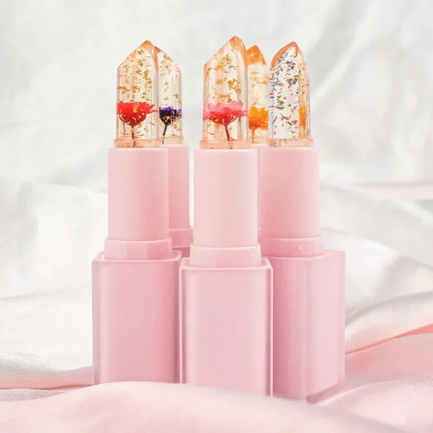 Crystal Jelly Lip Balm – Color-Changing Gold Foil Moisturizer Jelly Lip Balm Axl