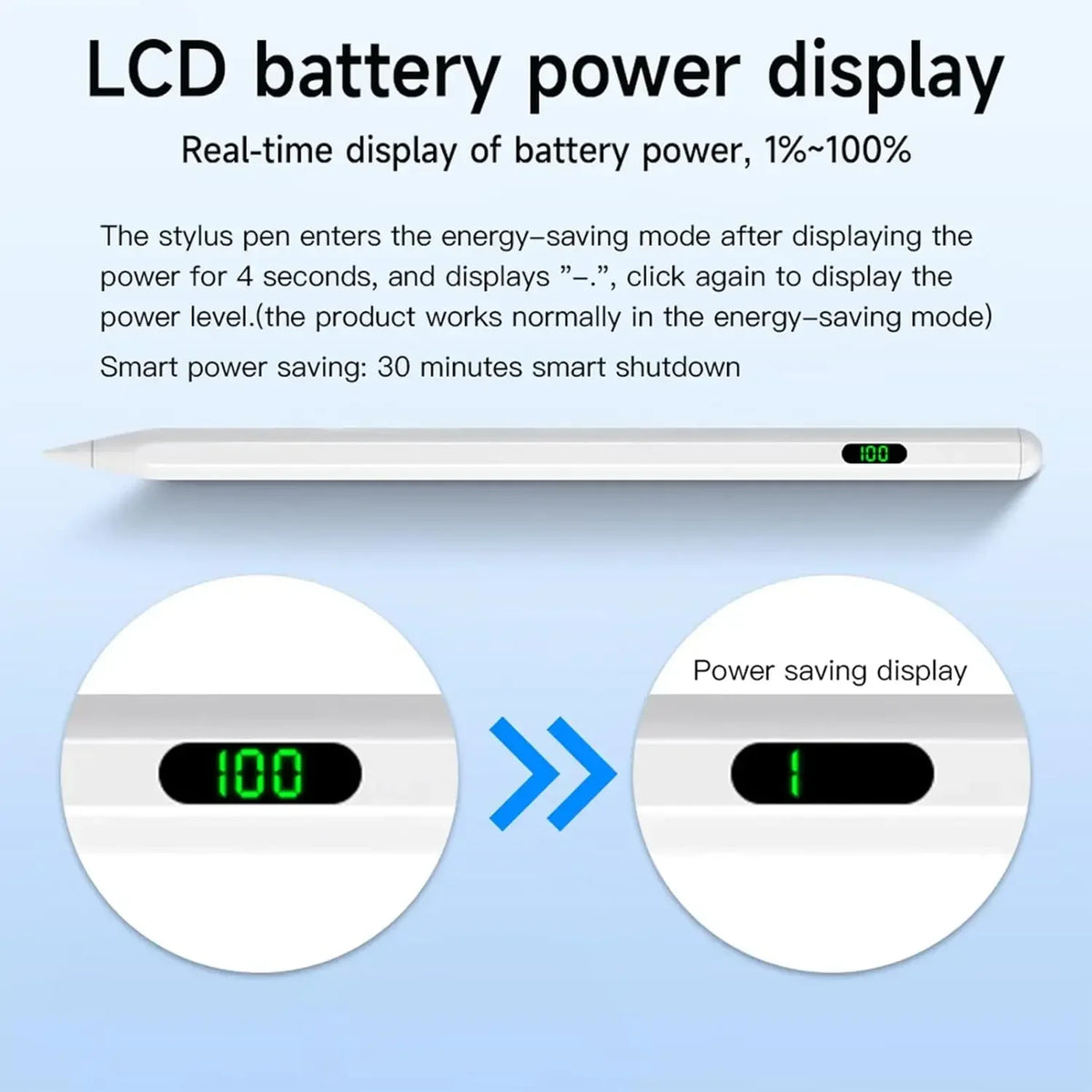 Universal Stylus Pen LED Power Display – iPad & Tablet Tablet Stylus Pen Axl