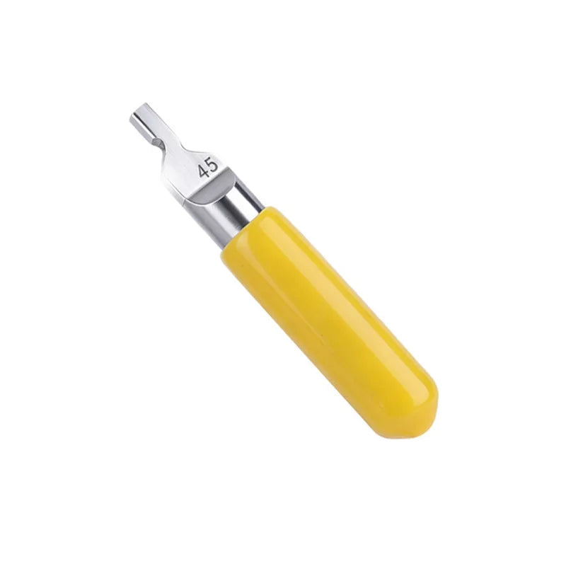 Dual-Angle Model Chamfer Scraper & Deburring Tool | Hobby Craft Model Scraper Tool Axl 1pc Yellow China Mainland