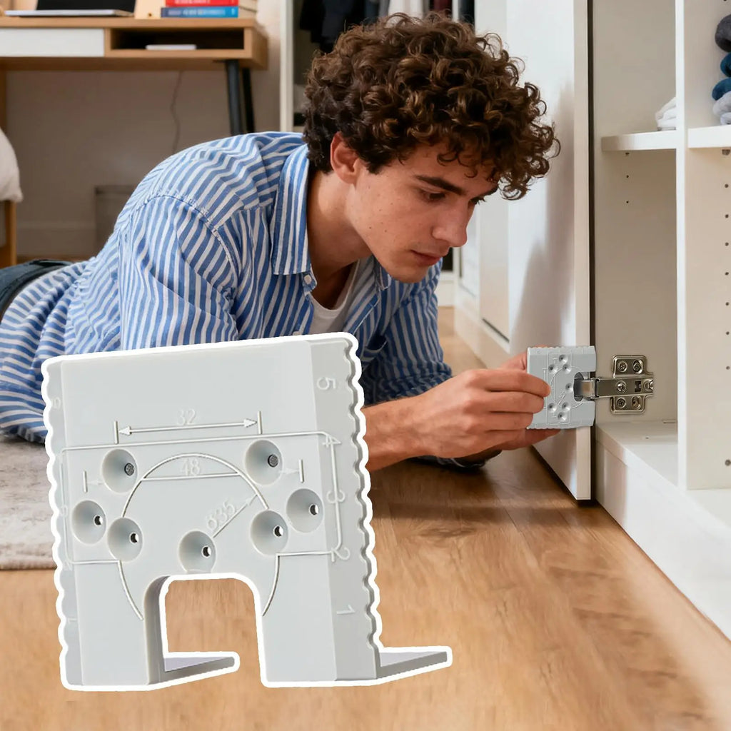 Magnetic Door Hinge Jig Template – Precise Install Tool Door Hinge Jig Axl