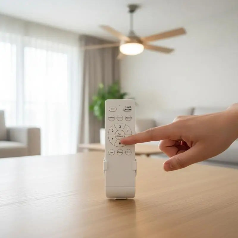 Ceiling Fan Remote & Receiver Set – 6 Speed Low Voltage Control Fan Remote Control Axl