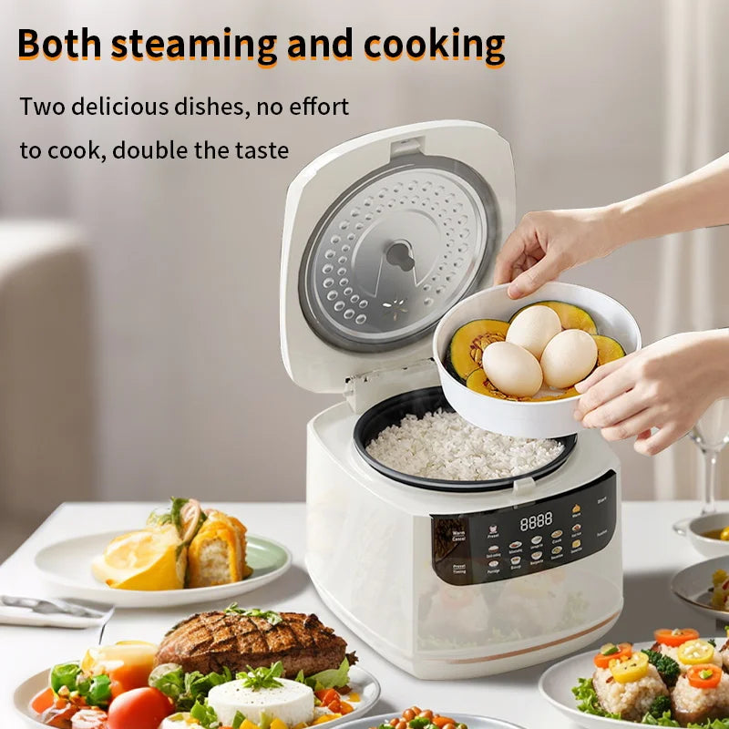 BALASHOV 2L Smart Electric Rice Cooker – Multifunction Non-Stick Electric Rice Cooker Axl