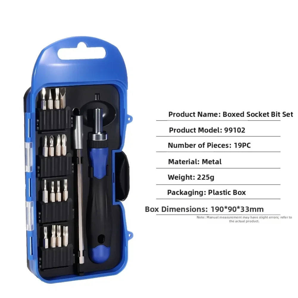 Ratcheting Screwdriver Set – Magnetic Bits & Sockets Kit Ratcheting Screwdriver Set Axl type D China Mainland