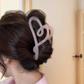 Heart Hair Claw Clip – Trendy Luxury Hair Accessory for Women Hair Claw Clip Axl A1