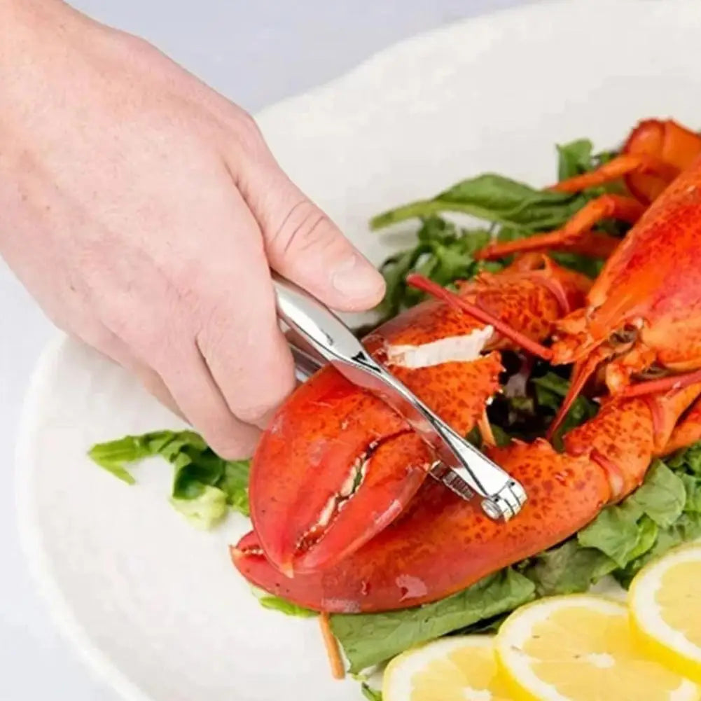 Stainless Steel Seafood Tools Set – Lobster & Crab Crackers Seafood Tools Set Axl