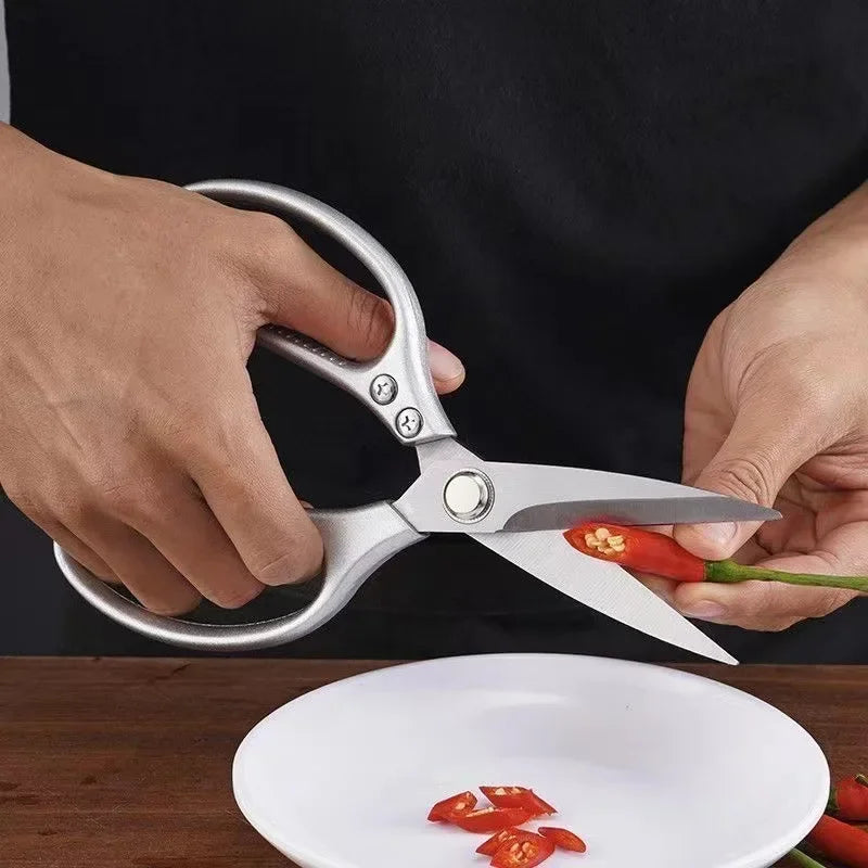 Heavy Duty Stainless Steel Kitchen Scissors | Chicken Shears Kitchen Scissors Axl