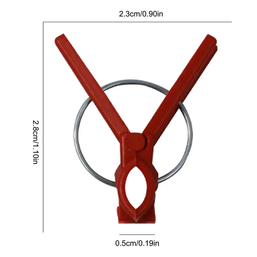50-Pack Plant Grafting Clips – ABS Vegetable & Melon Clamps Plant Grafting Clips Axl Round mouth