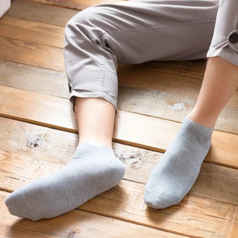 15 Pairs Unisex Ankle Socks – Breathable Low Cut Boat Socks Ankle Socks Set Axl