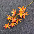 Artificial 9-Head Orchid Flower Branch | Real Touch Latex 77cm Artificial Flower Branch Axl 9TDYL-10 77cm