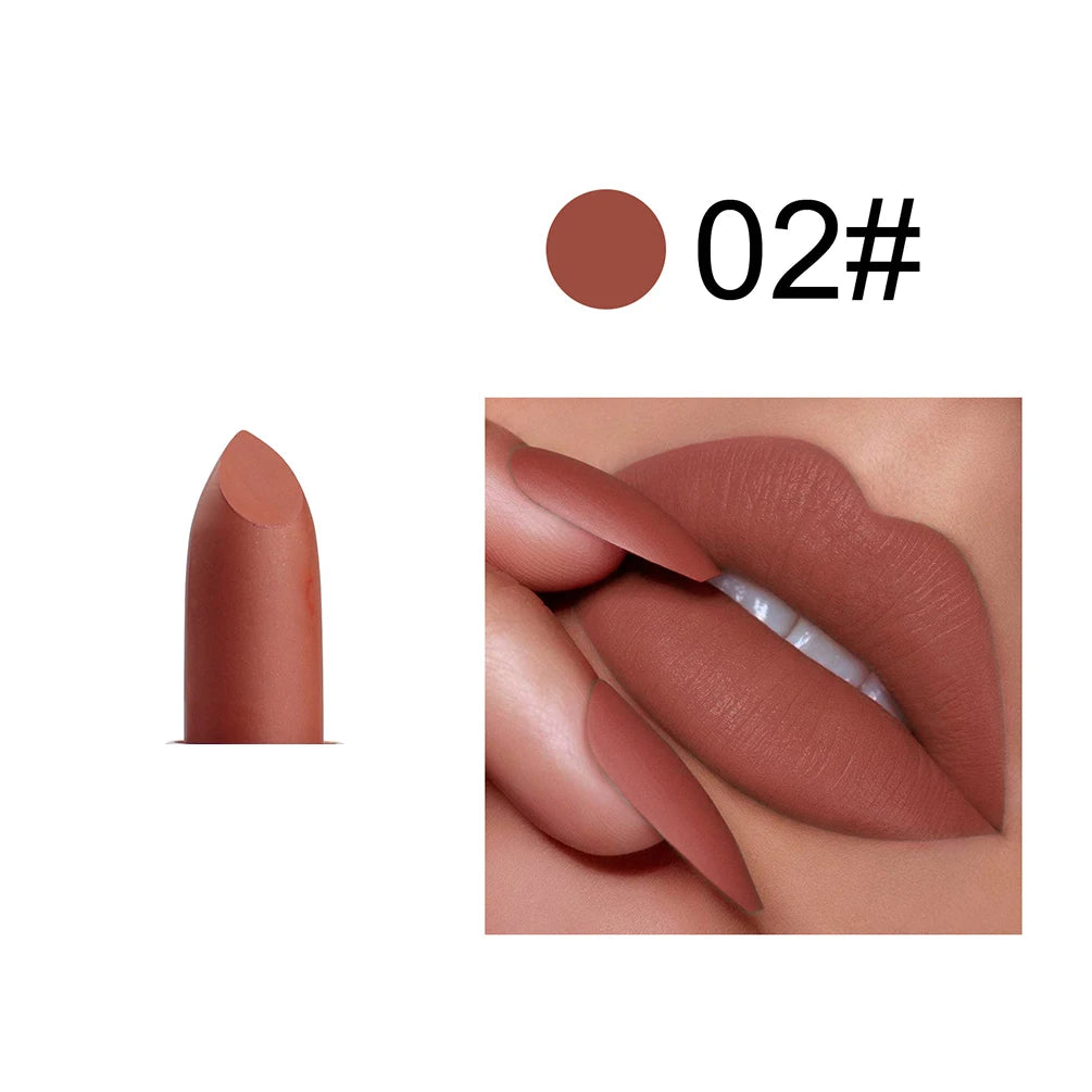 Vegan Matte Lipstick Private Label | Low MOQ Custom Brand Private Label Lipstick Axl