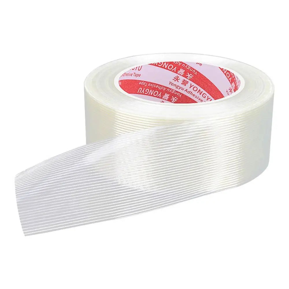 25M Fiberglass Strapping Tape – Strong Single-Sided Adhesive Roll Fiberglass Strapping Tape Axl