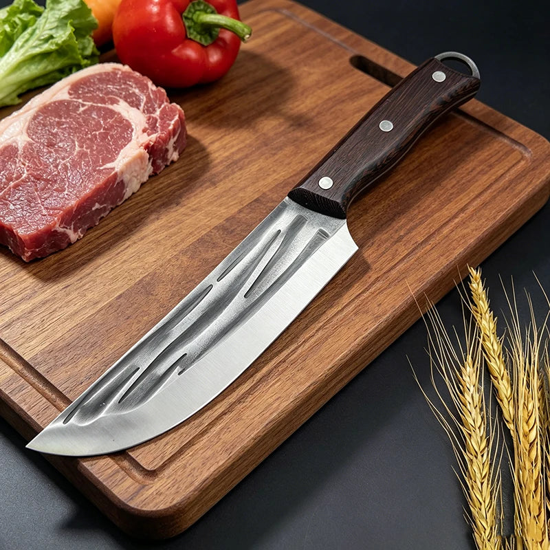 Forged Full Tang Meat Cleaver – Stainless Steel Chef Knife Kitchen Cleaver Knife Axl