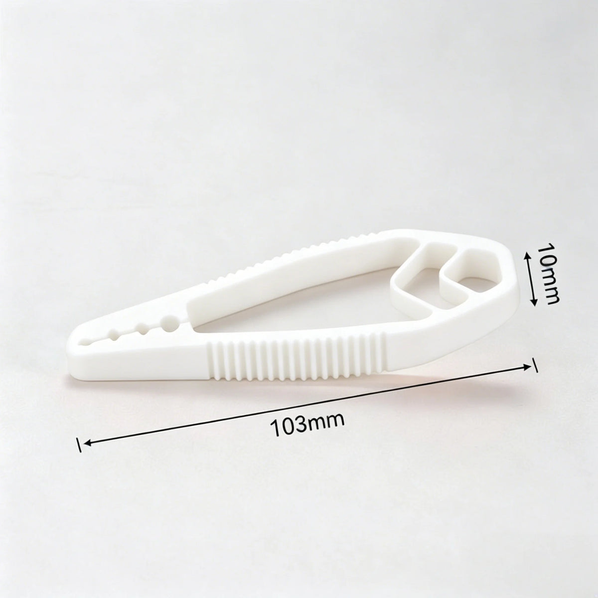 Portable Nail Fixer Tool – Sliding Joint Pliers for Woodworking Nail Holder Plier Axl white