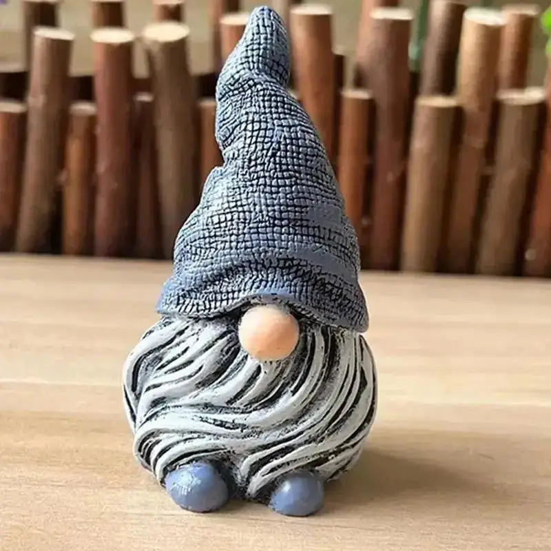 Resin Garden Gnome Statue – Comical Dwarf Figurine for Yard Garden Gnome Statue Axl C