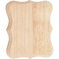 Unfinished Shield Wood Plaque 6x5" | DIY Oak Craft Base Wood Craft Plaque Axl AECH04-19415