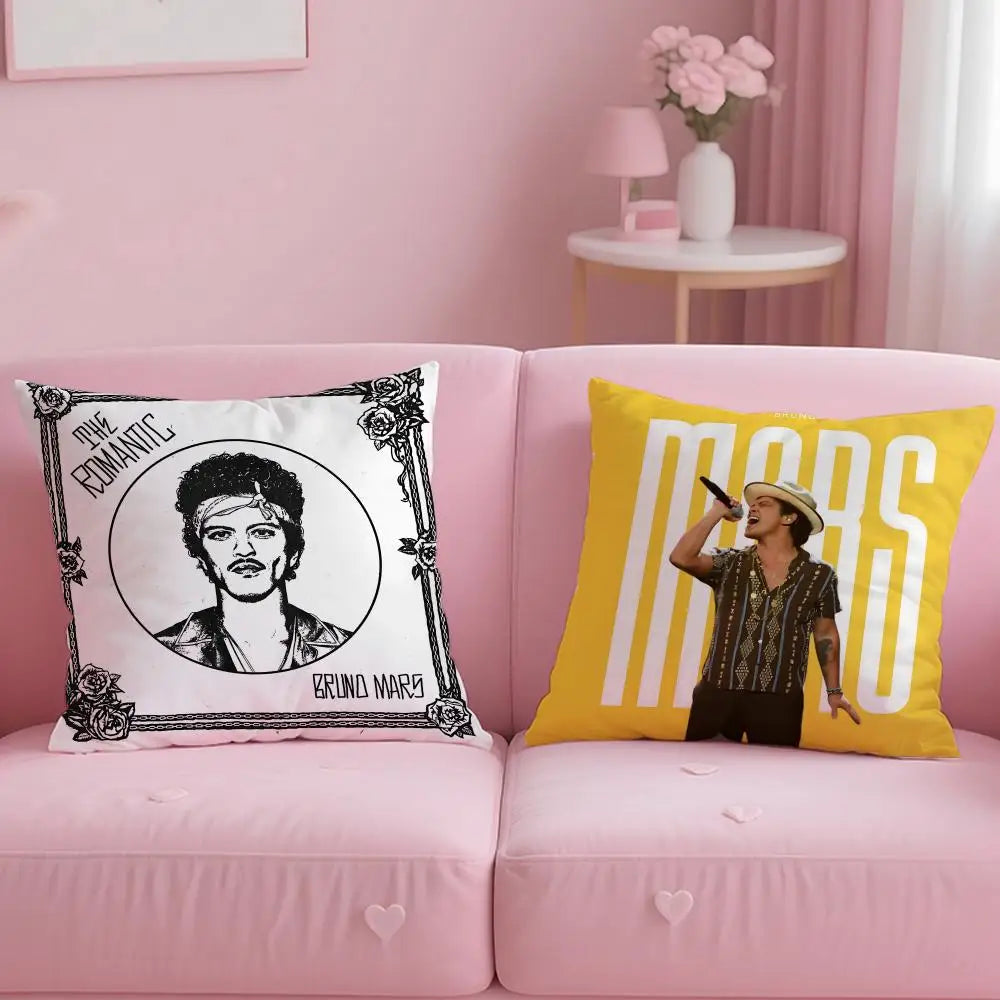 Bruno Mars The Romantic Album Printed Cushion Cover | Soft Printed Cushion Cover Axl