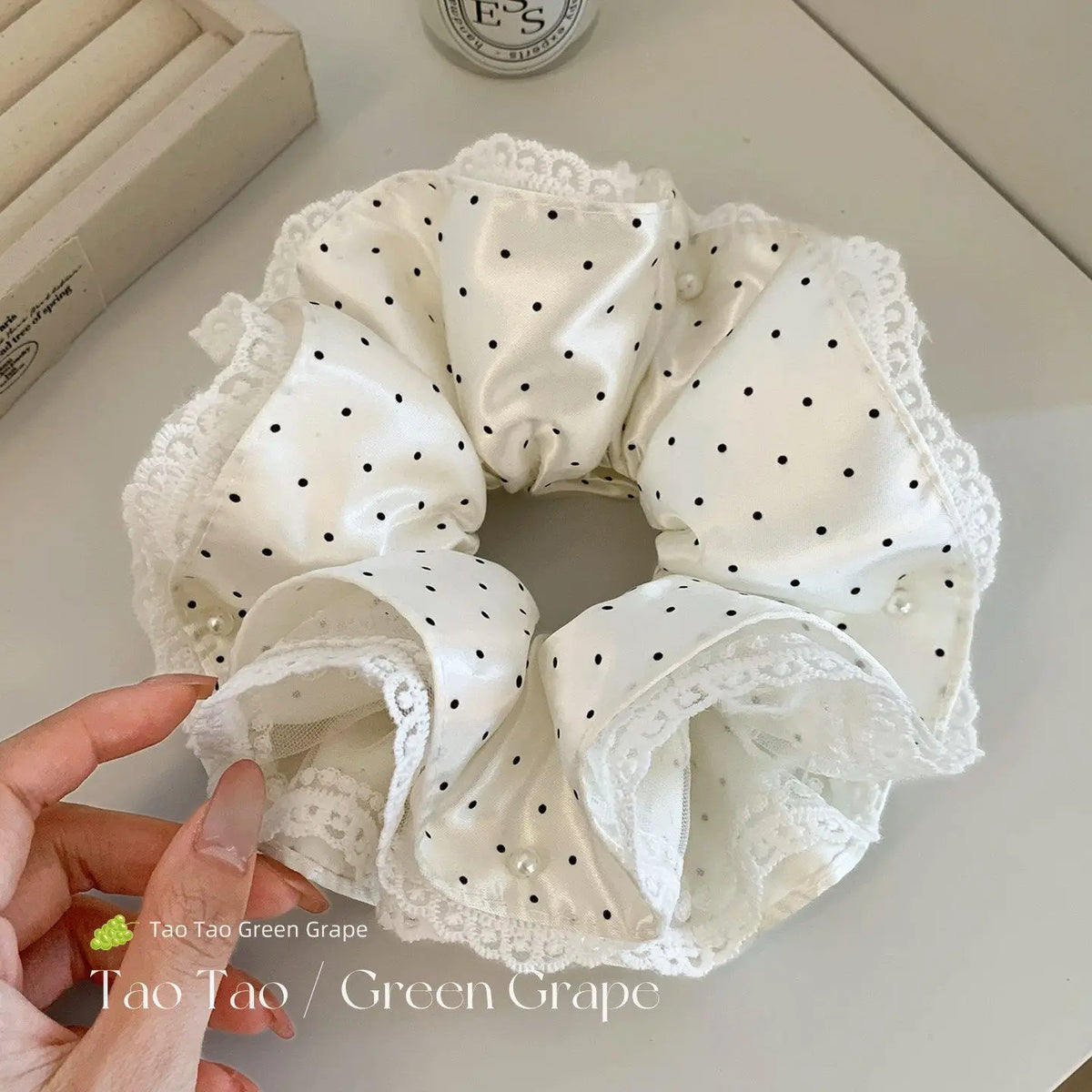 Leopard Print Hair Scrunchie – Large Elastic Retro Hair Tie Hair Scrunchie Axl O1-1PCS