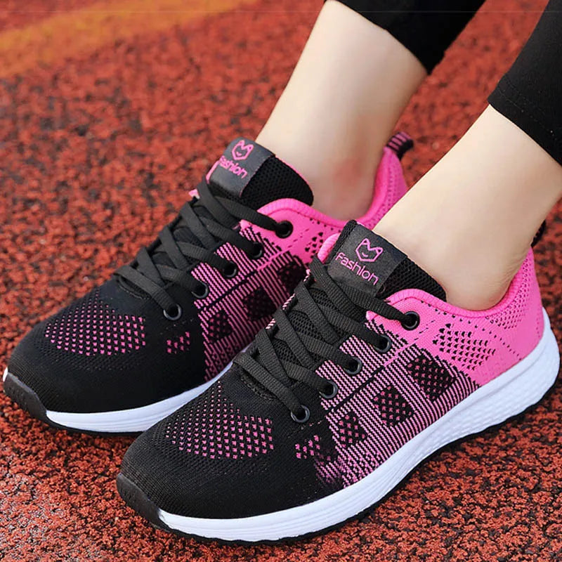 HAJINK Women's Casual Sneakers – Breathable Air Mesh Trainers Women's Casual Sneakers Axl