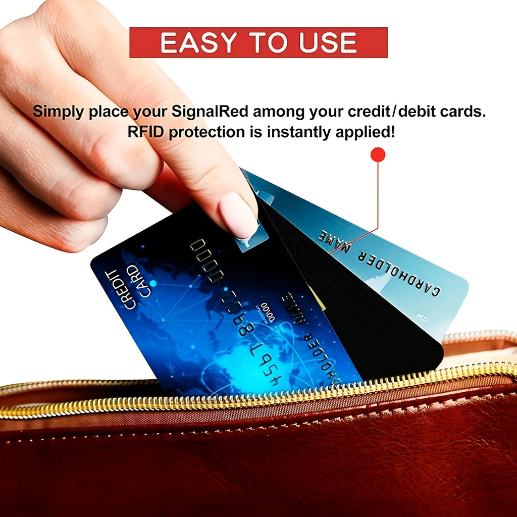 10-Pack RFID Blocking Cards – NFC Wallet & Passport Shield RFID Blocking Card Axl