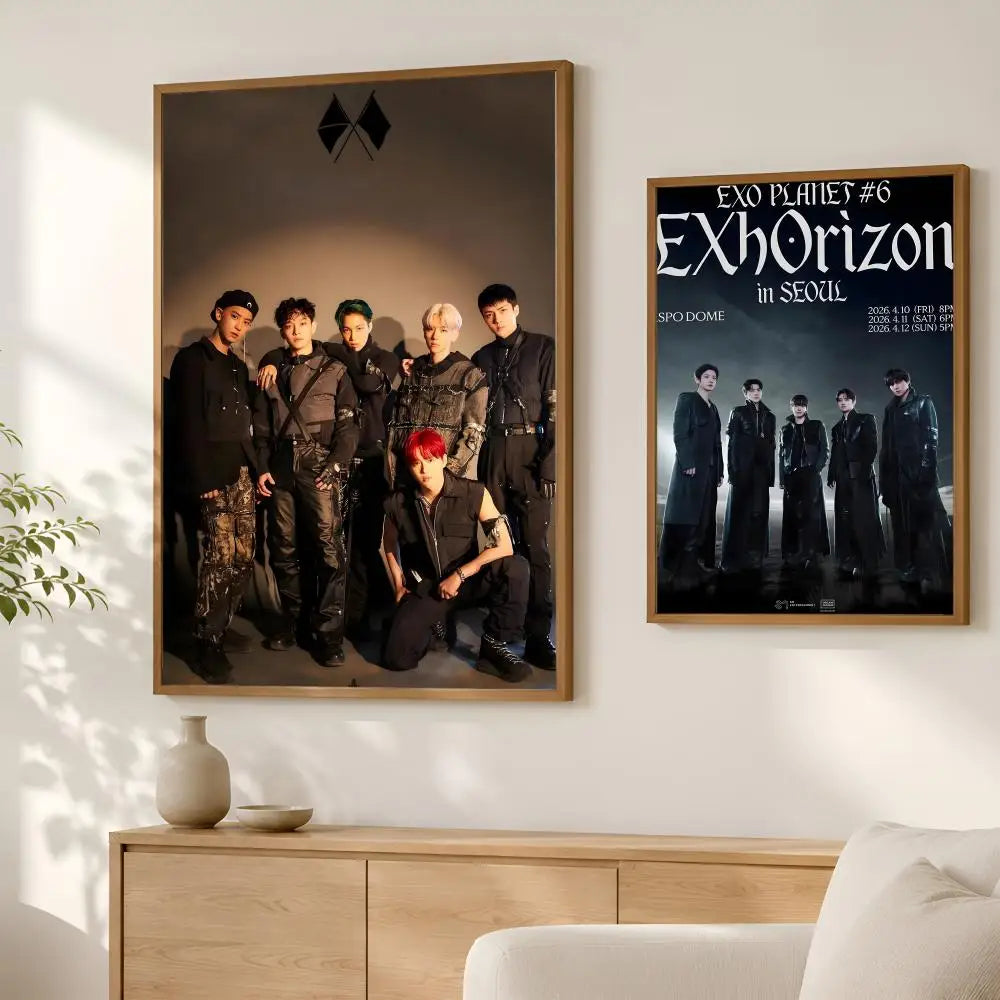 EXO Music Wall Poster – Self-Stick HD Waterproof Wall Art Wall Art Poster Axl