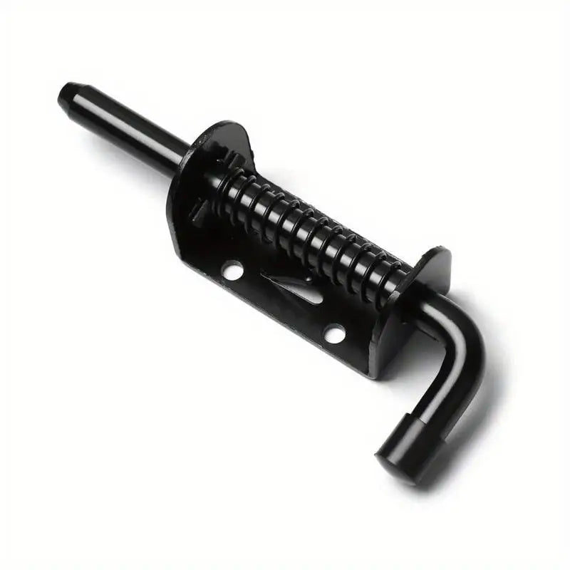 2-Pack Spring Loaded Barrel Bolt Gate Latch – Heavy Duty Lock Door Barrel Bolt Latch Axl