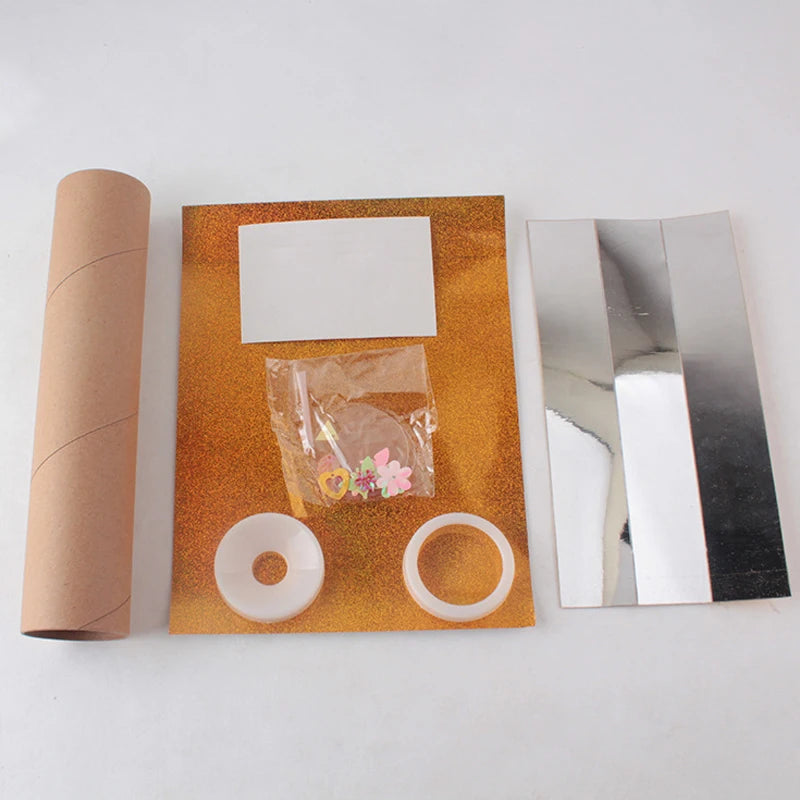 DIY Kaleidoscope Craft Kit – Retro Paper Toy for Kids & Adults DIY Craft Kit Axl