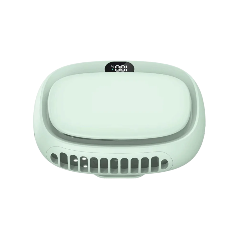 5-Speed Rechargeable Neck Fan – Wearable Portable Fan with Display Wearable Neck Fan Axl