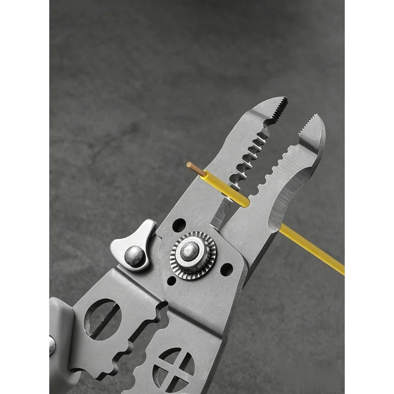 10-in-1 Wire Stripper Crimping Plier – Electrician Tool Wire Stripping Plier Axl