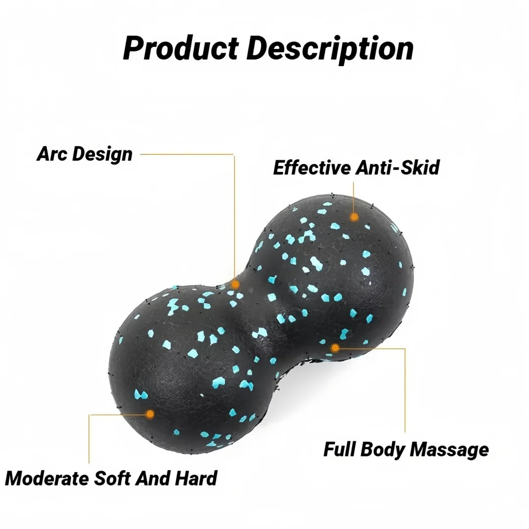 EPP Peanut Fascia Ball – Yoga Massage Ball for Muscle Relaxation Fascia Massage Ball Axl