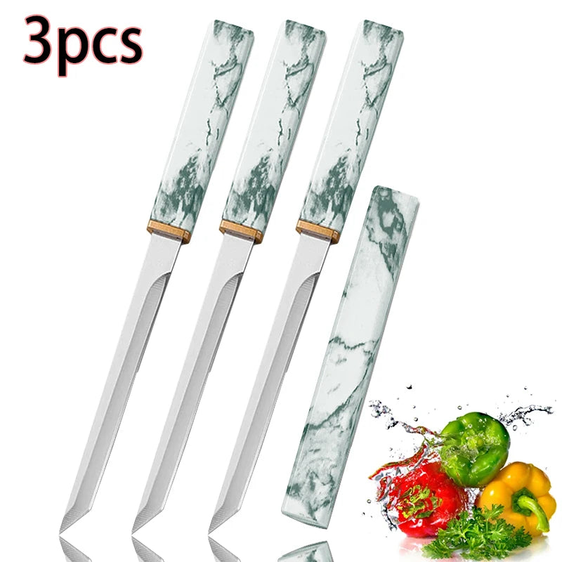 Professional Outdoor Camping Knife with Sheath – Stainless Steel Outdoor Camping Knife Axl 3pcs