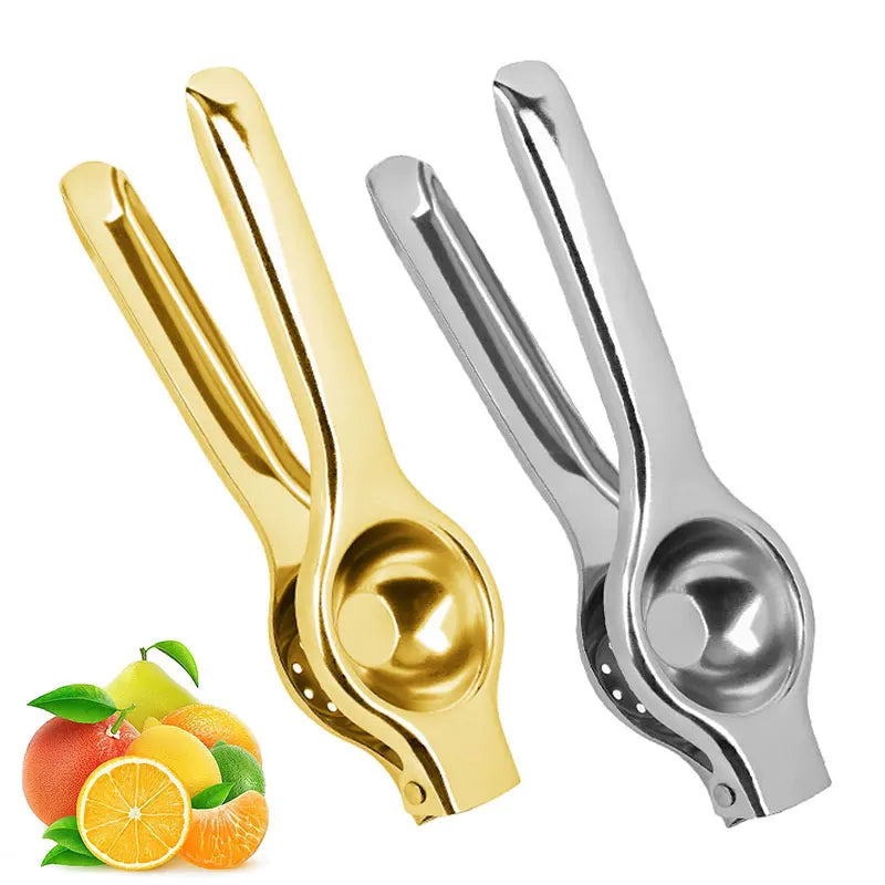 Stainless Steel Lemon Squeezer – Heavy Duty Citrus Press Juicer Citrus Press Juicer Axl Sliver