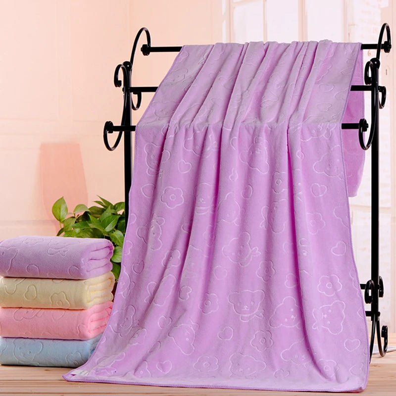 Microfiber Bath Towel – Absorbent, Quick-Drying & Super Soft Microfiber Bath Towel Axl