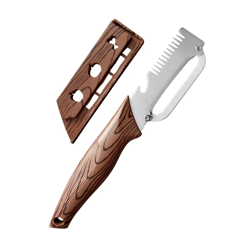 3-in-1 Stainless Steel Vegetable Peeler with Bottle Opener Vegetable Peeler Axl 1pcs peeler