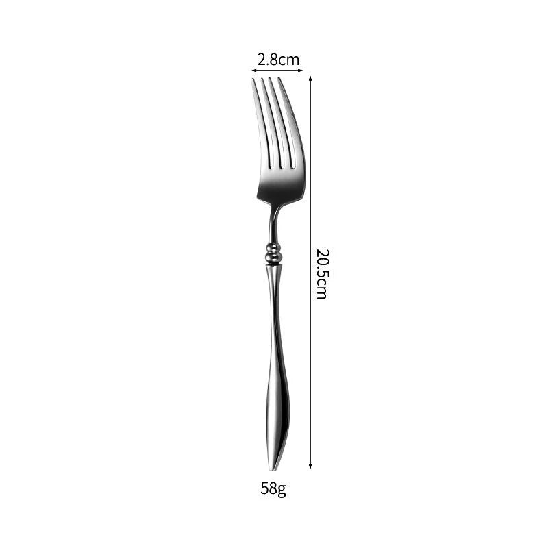 304 Stainless Steel Flatware Set – Mirror Finish Willow Leaf Handle Flatware Set Axl B China Mainland