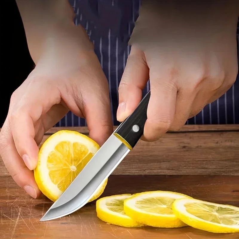 PLYS Stainless Steel Knife – Kitchen, Camping & BBQ Kitchen & Camp Knife Axl