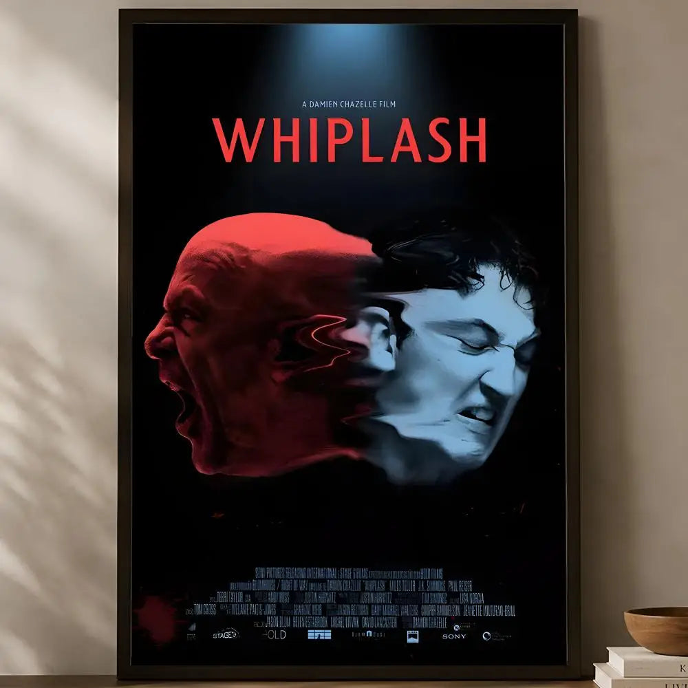 Whiplash Movie Poster – Self-Stick HD PVC Waterproof Wall Art Movie Wall Poster Axl