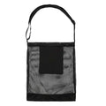 Mushroom Foraging Mesh Bag with Adjustable Shoulder Strap Foraging Harvest Bag Axl L Black