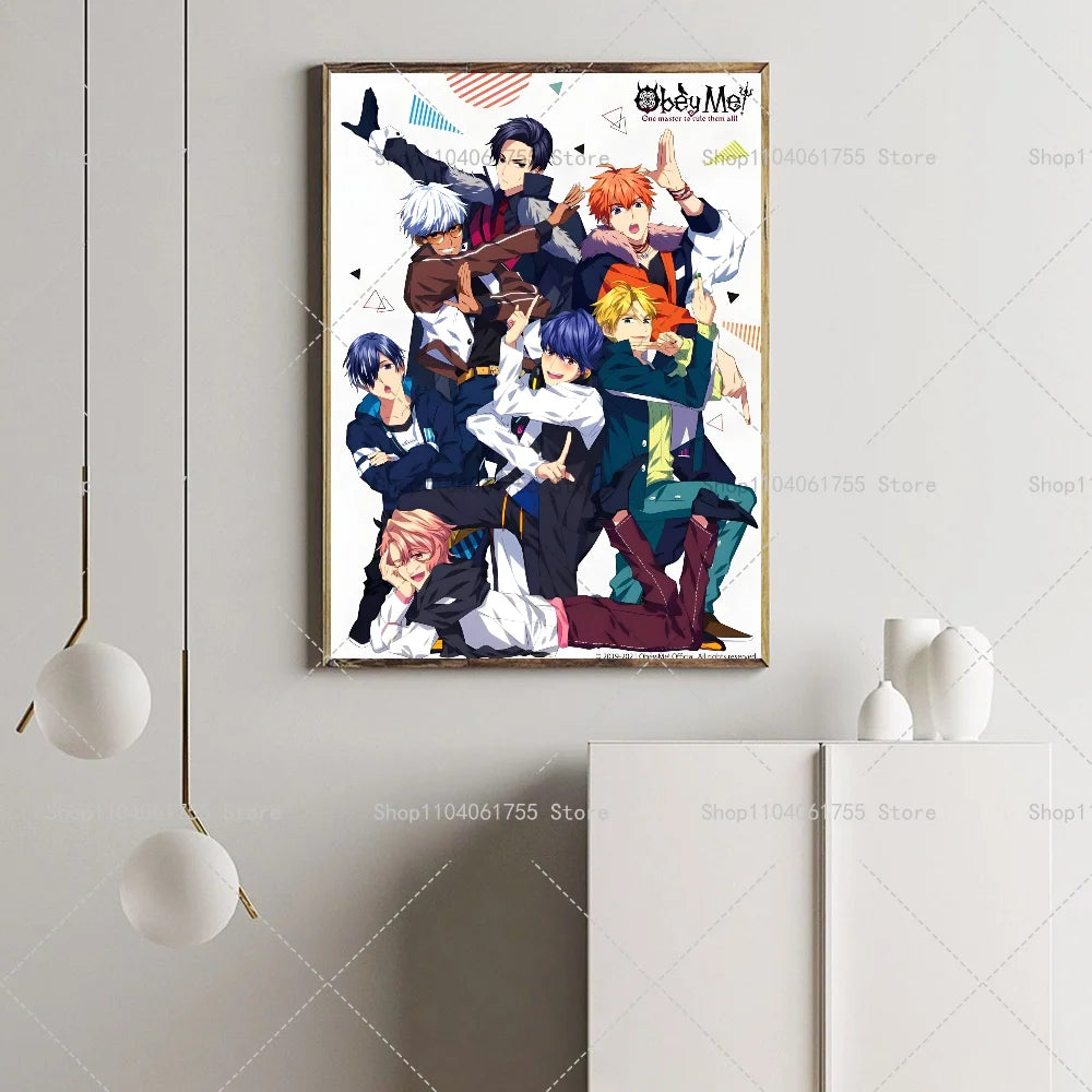 Game Poster Self-Adhesive Waterproof Wall Art Sticker Wall Art Poster Axl