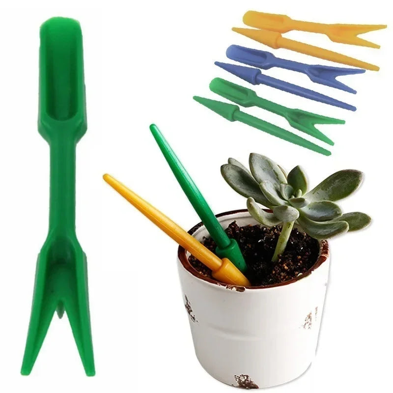 Dibber & Widger Seedling Transplanter Set – 2 Pc Garden Tools Seedling Transplanter Tool Axl