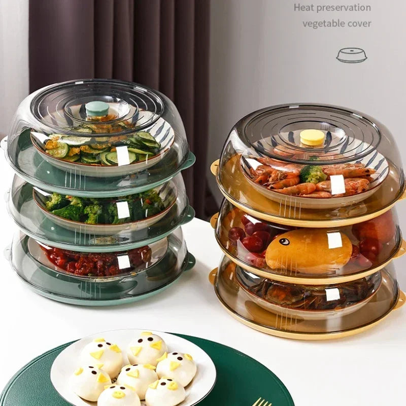 Transparent Stackable Food Cover – Dustproof & Insect Guard Food Cover Axl