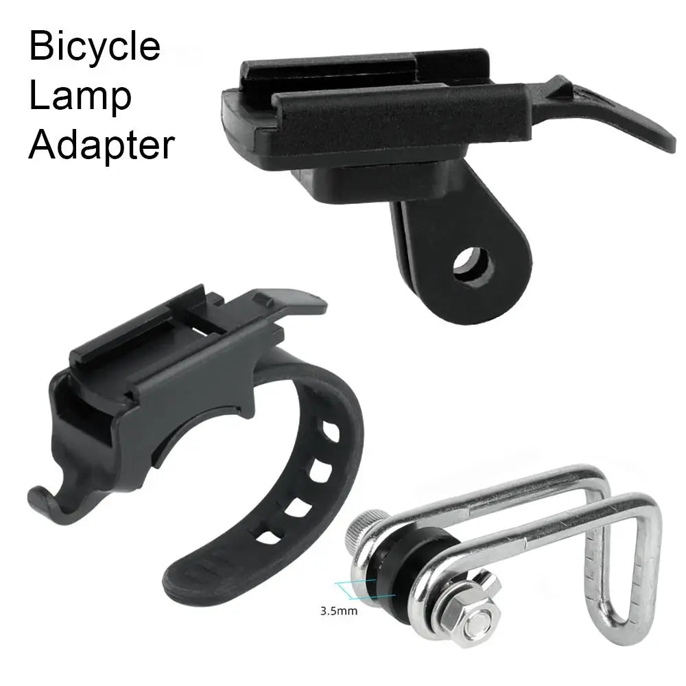 Bicycle Headlight Mount Bracket – GoPro Interface MTB LED Lamp Bike Light Bracket Axl