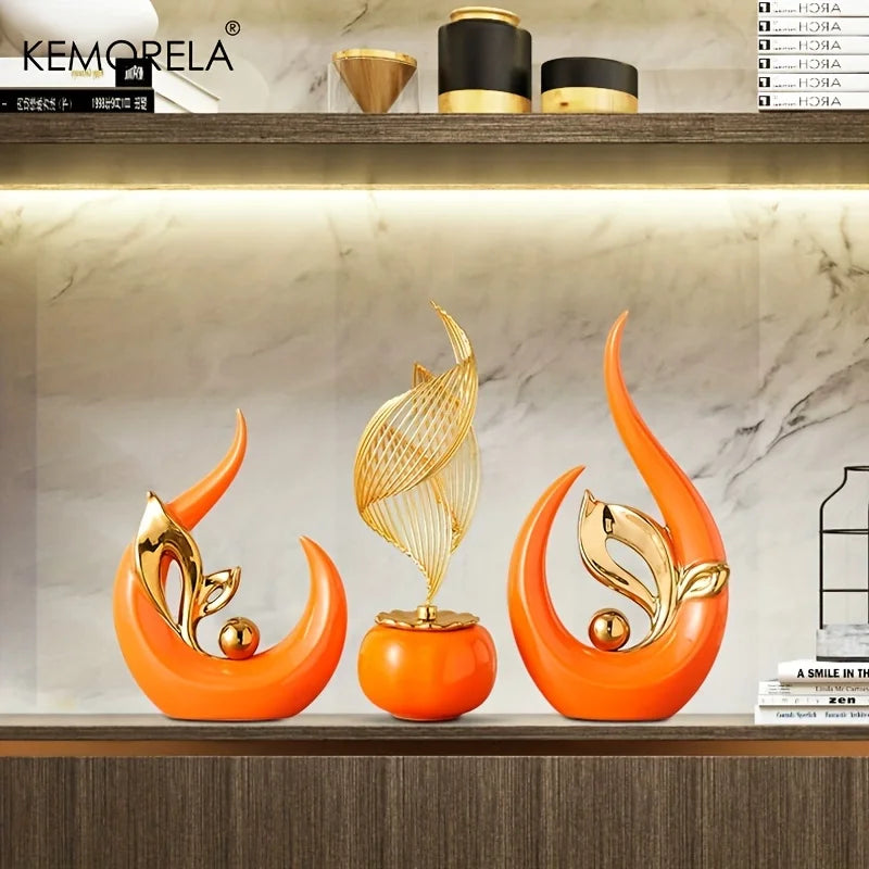 Nordic Ceramic Sculpture – Luxury Home & Office Décor | KEMORELA Ceramic Sculpture Axl