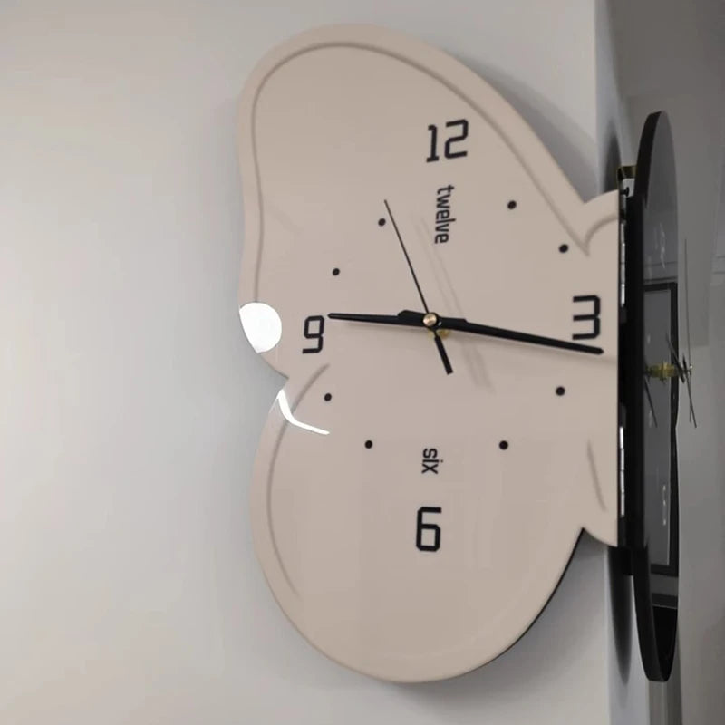 Luminous Silent Wall Clock – Nordic Light Luxury Home Décor Wall Clock Axl