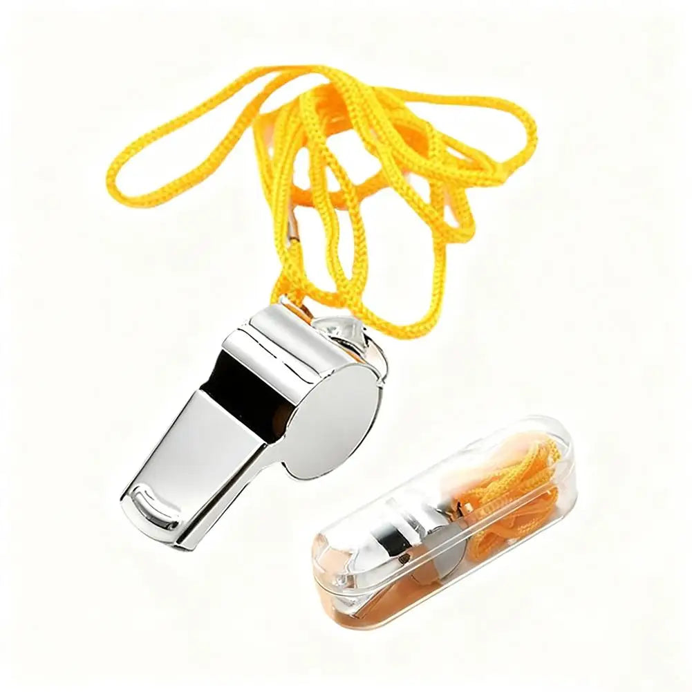 Stainless Steel Referee Whistle – Sports, PE & Coaching Referee Whistle Axl 1pc