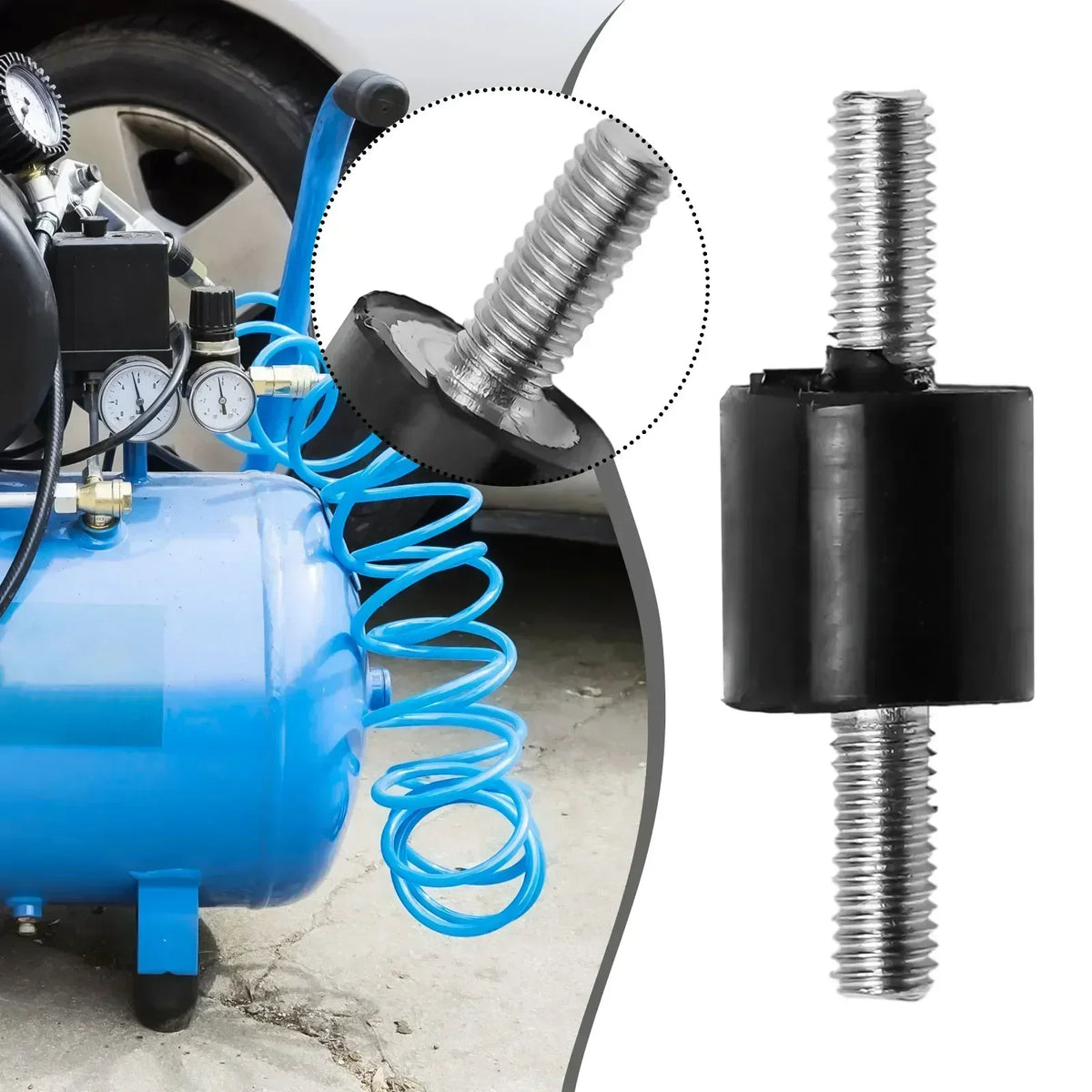 Rubber Vibration Isolator Mount – Metric Shock Absorber Damper Vibration Isolator Mount Axl