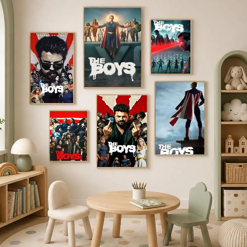 The Boys Wall Art Poster – Self-Stick HD Waterproof Print Wall Art Poster Axl