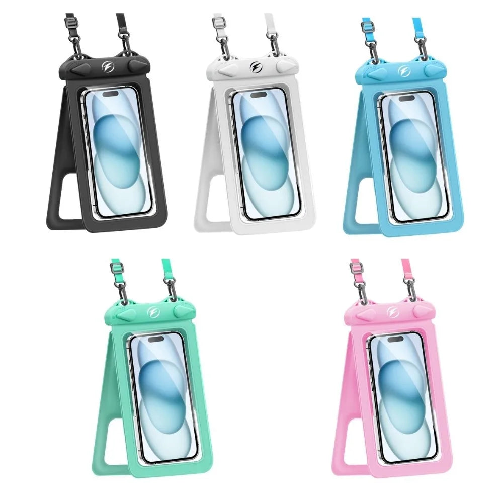 Double Pocket Waterproof Phone Bag | IPX8 Touch Screen Dry Pouch Waterproof Phone Pouch Axl