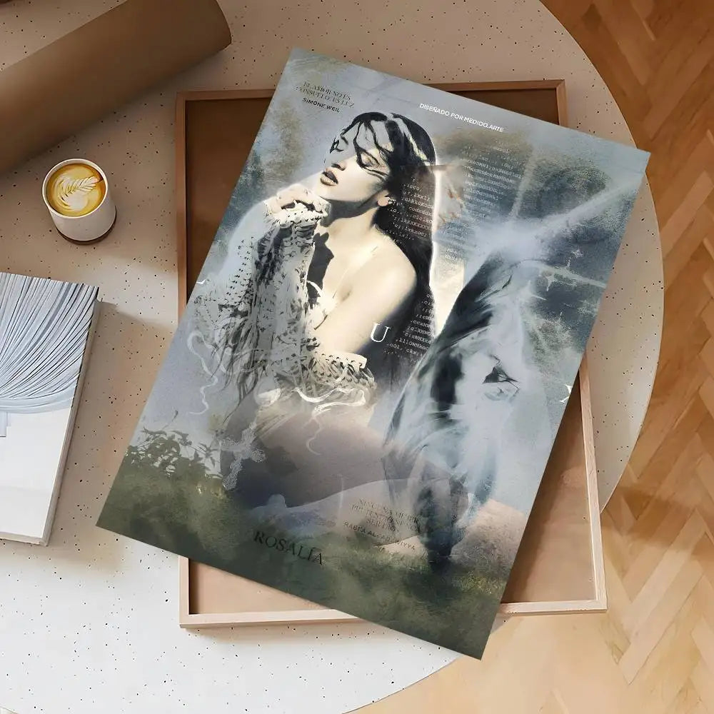 Rosalia Lux Album Poster – Self-Adhesive Waterproof Wall Sticker Wall Art Poster Axl 10x15cm No Frame z8